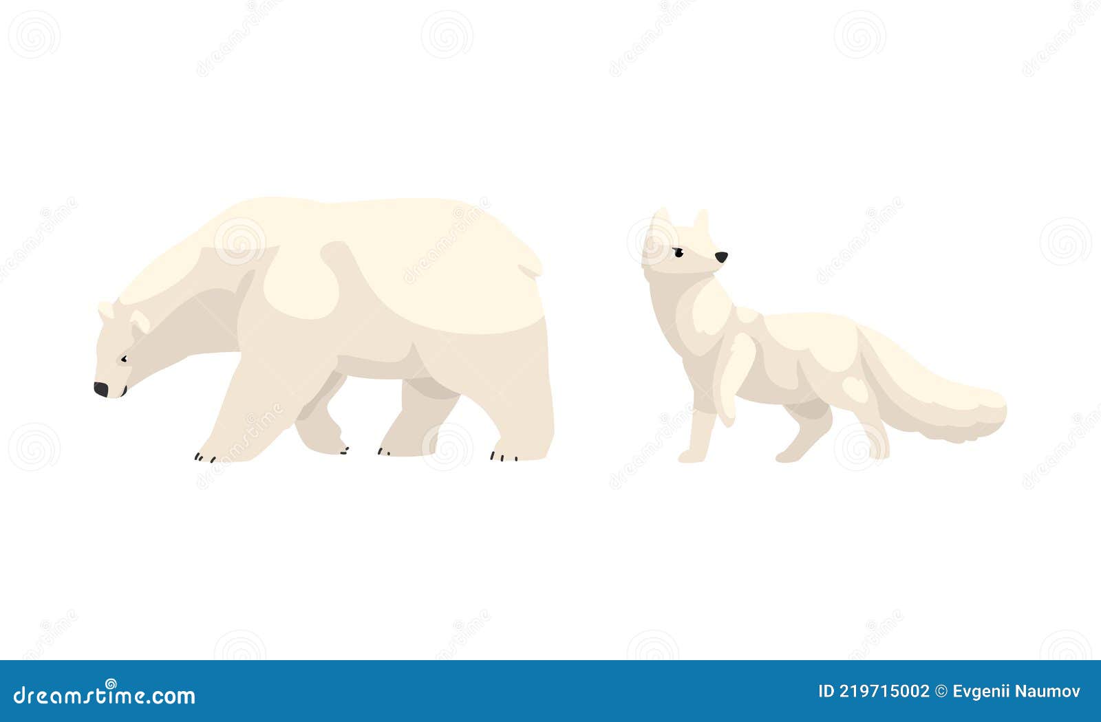 Ilustración de Animales Polares y más Vectores Libres de Derechos de Animal  - Animal, Temas de animales, Oso polar - iStock