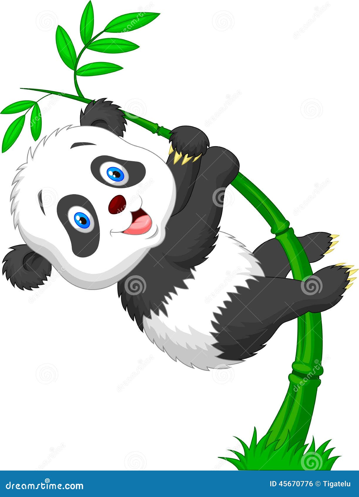 Panda Bebê Dos Desenhos Animados Com Bambu Bonito Vetor PNG , Desenho  Animado, Panda, Bebê Panda Imagem PNG e Vetor Para Download Gratuito