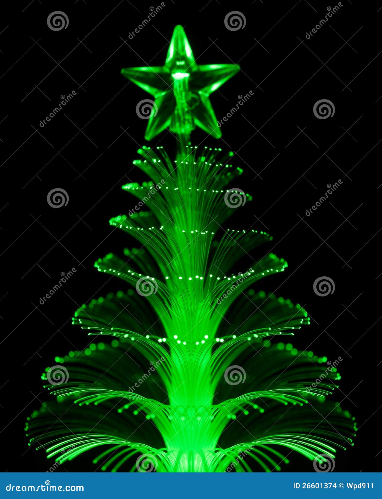 Árvore De Natal Abstrata Da Fibra óptica Foto de Stock - Imagem de xmas,  cores: 26601374