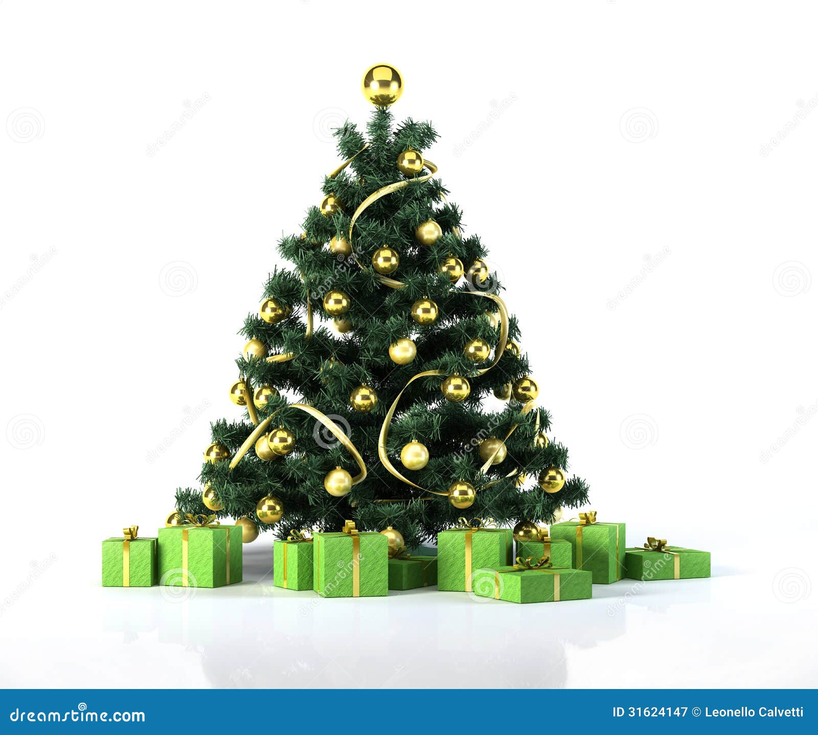 Árvore De Natal Com Bolas Douradas, Decoração E Pacotes Verdes Dos Presentes. Imagem de Stock - Imagem de projeto, sazonal: 31624147 Árvore De Natal Com Bolas Douradas, Decoração E Pacotes Verdes Dos Presentes. Imagem de Stock - Imagem de projeto, sazonal: 31624147