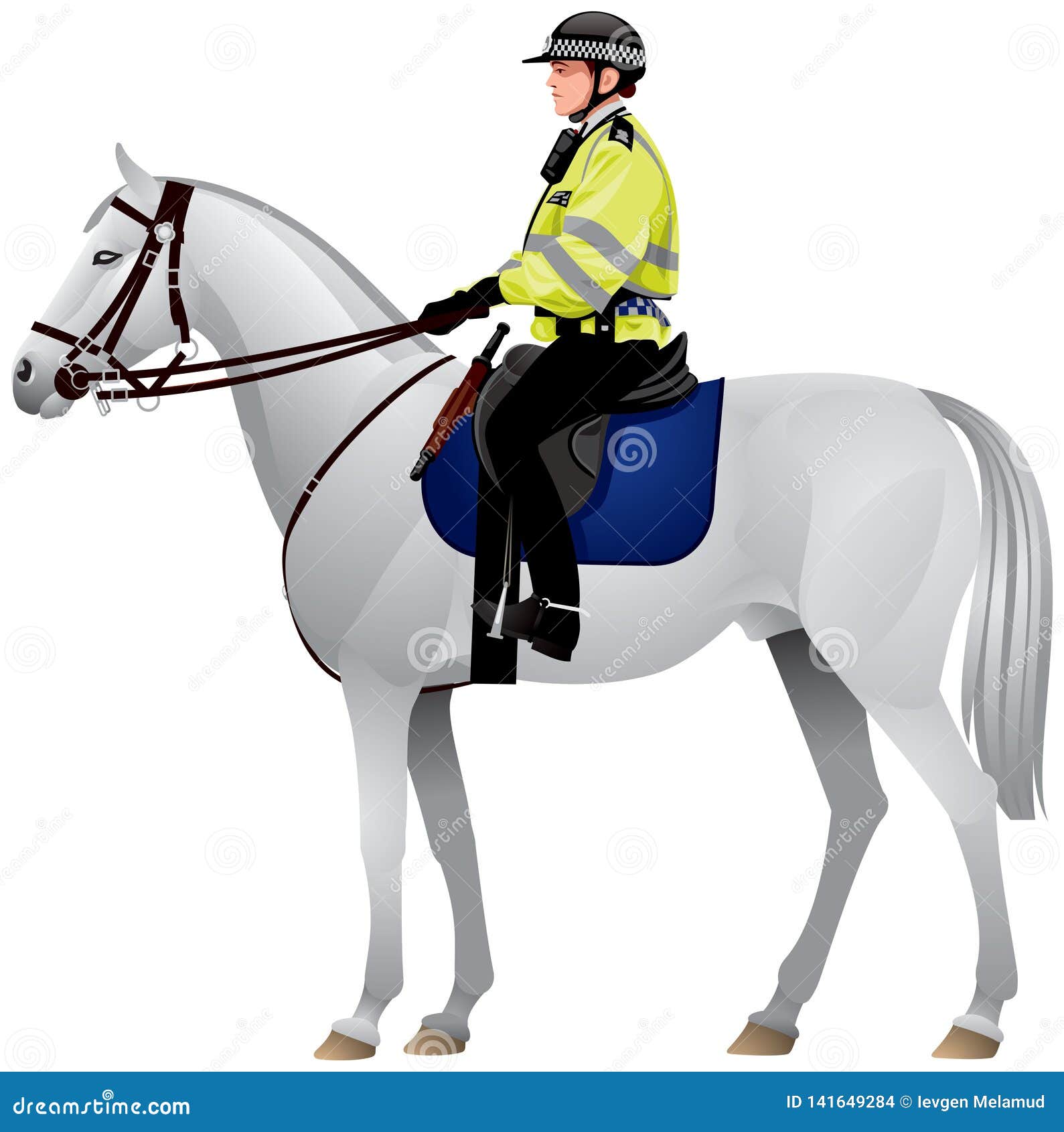 马 警察 妇女 骑马的伦敦市女警向量例证 插画包括有空白 车手 伦敦 部件 城市 查出