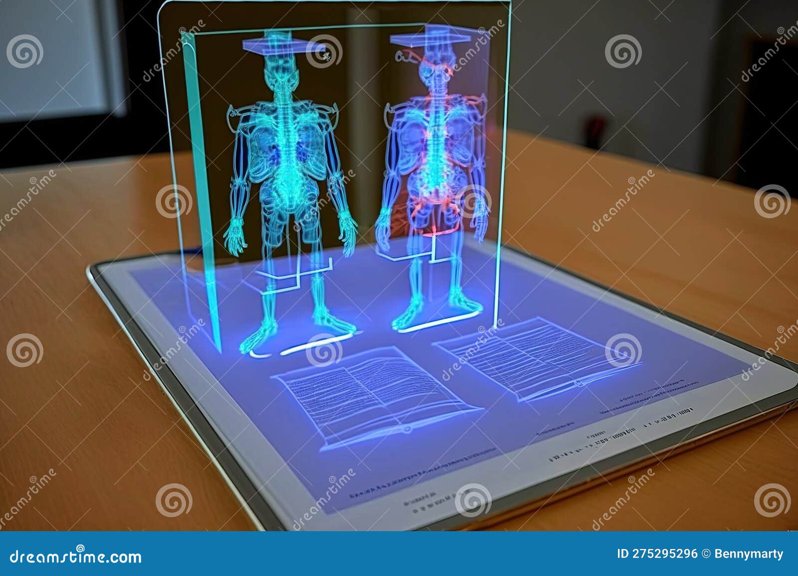 écran Hologramme 3d Tactile Pour L'éducation Illustration Stock -  Illustration du éducatif, lasers: 275295296