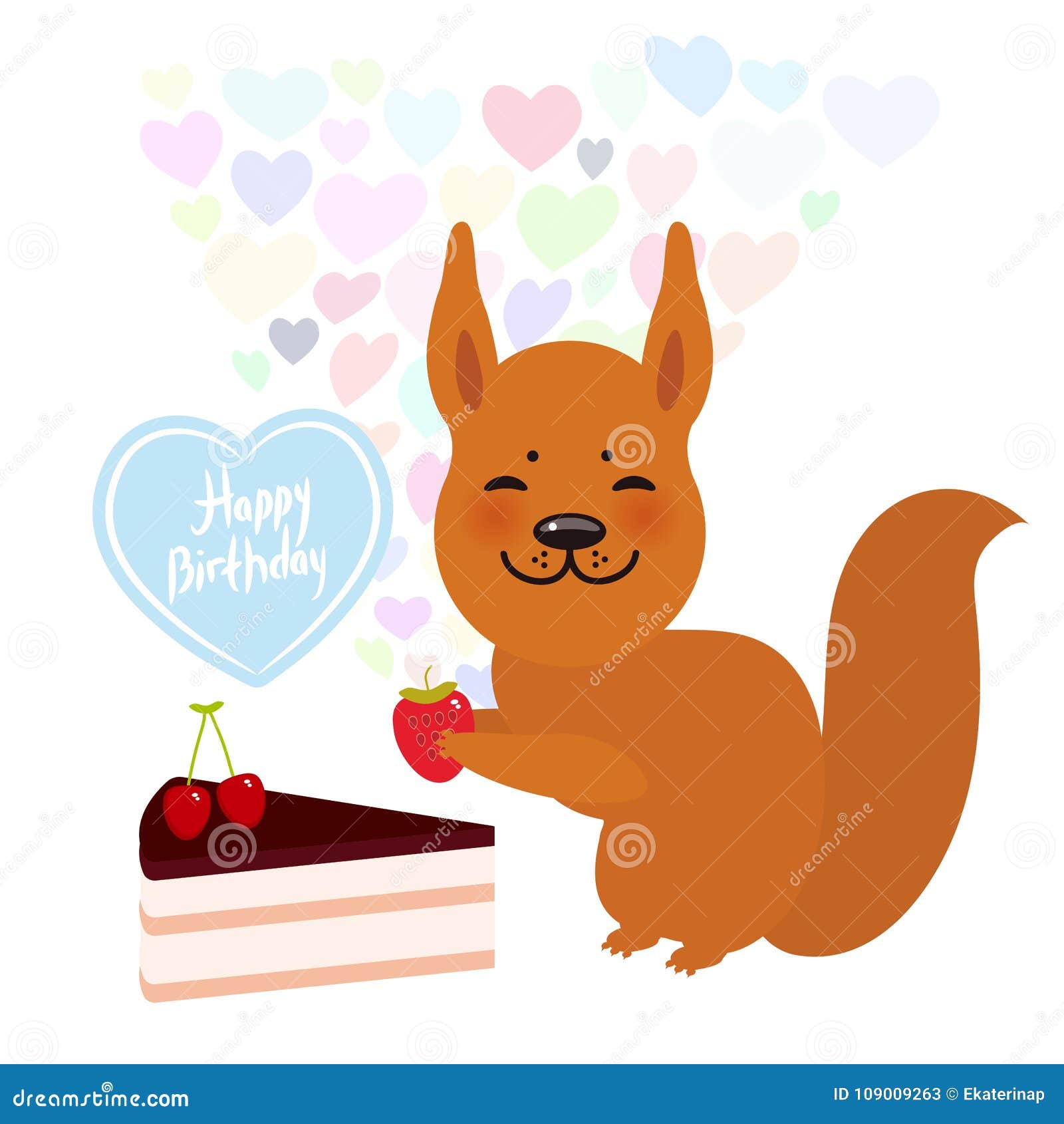 Ecureuil Mignon De Kawaii De Design De Carte De Joyeux Anniversaire Avec Le Gateau Doux Decore De La Cerise Fraiche De La Creme Illustration De Vecteur Illustration Du Ecureuil Anniversaire Ecureuil Mignon De Kawaii De Design De Carte De Joyeux Anniversaire Avec Le Gateau Doux Decore De La Cerise Fraiche De La Creme Illustration De Vecteur Illustration Du Ecureuil Anniversaire