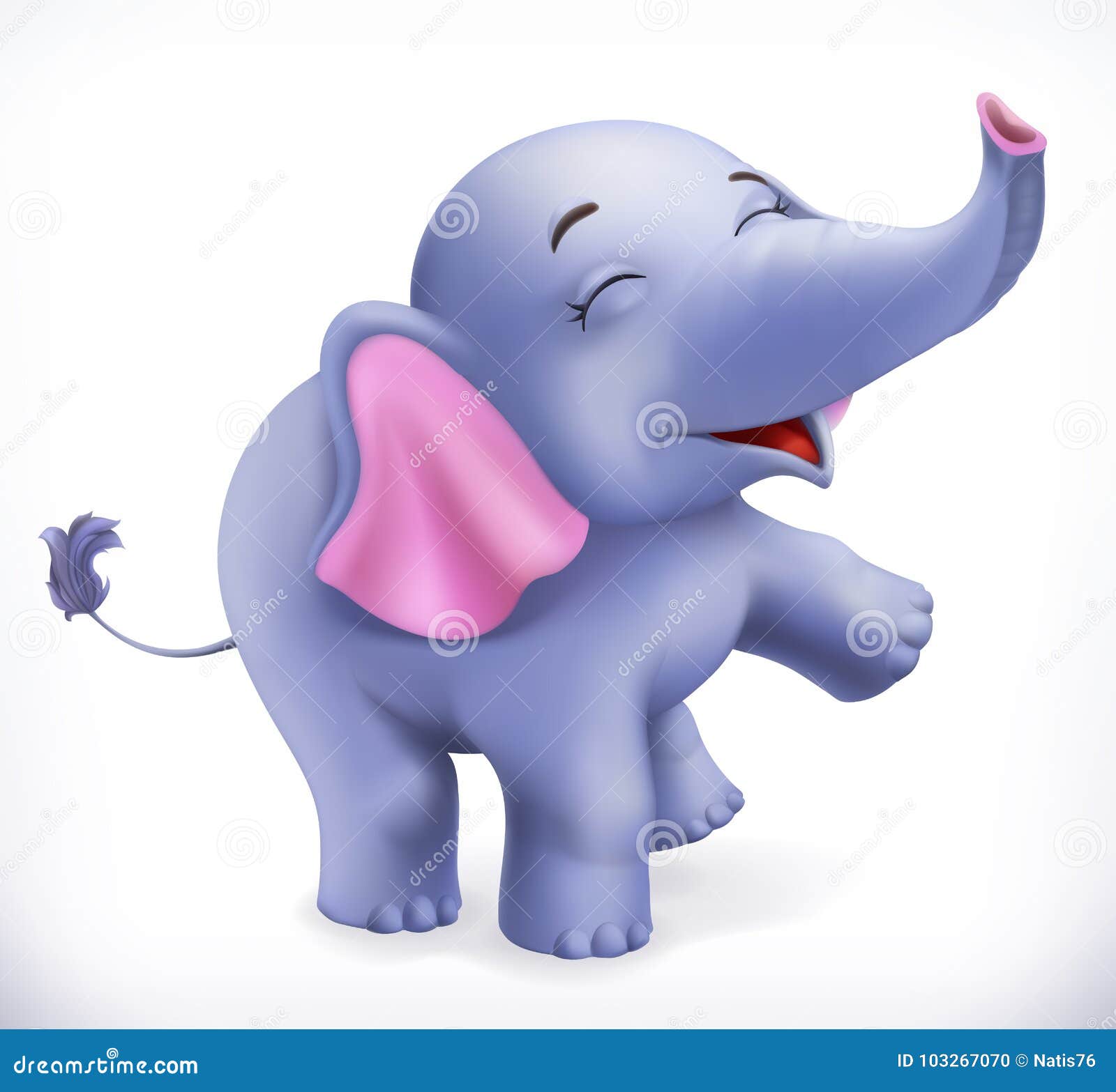 Elephant Mignon De Bebe Personnage De Dessin Anime Vecteur Du Graphisme 3d Illustration De Vecteur Illustration Du Bleu Symbole Elephant Mignon De Bebe Personnage De Dessin Anime Vecteur Du Graphisme 3d Illustration De Vecteur Illustration Du Bleu Symbole