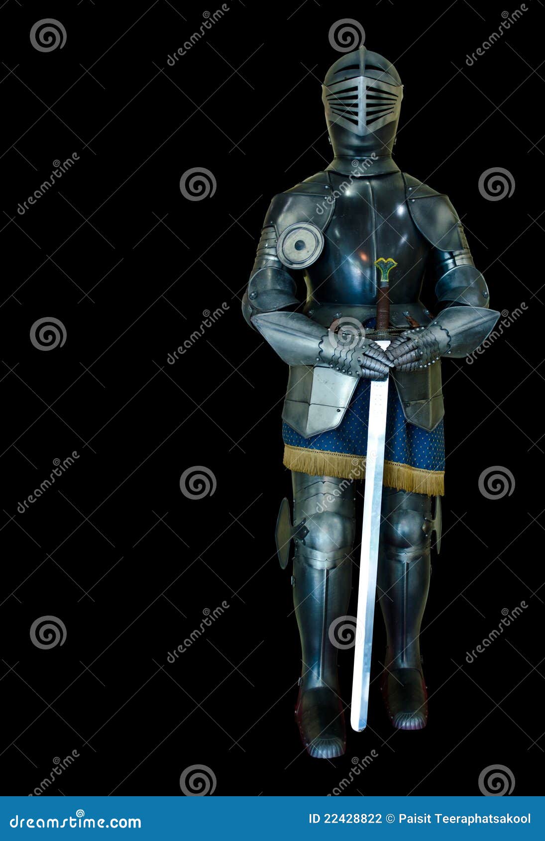 Epee De Chevalier Noir Photo Stock Image Du Soldat Vieux 2242