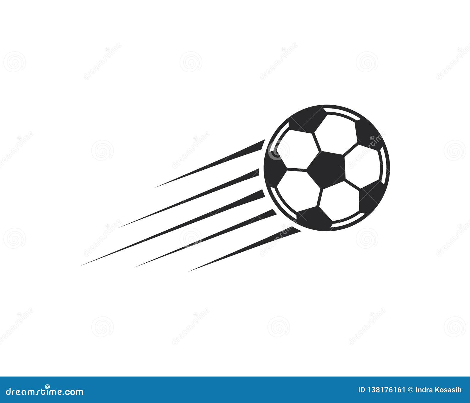 Linha ícone Do Vetor Do Logotipo Da Bola Do Esporte Do Futebol Do