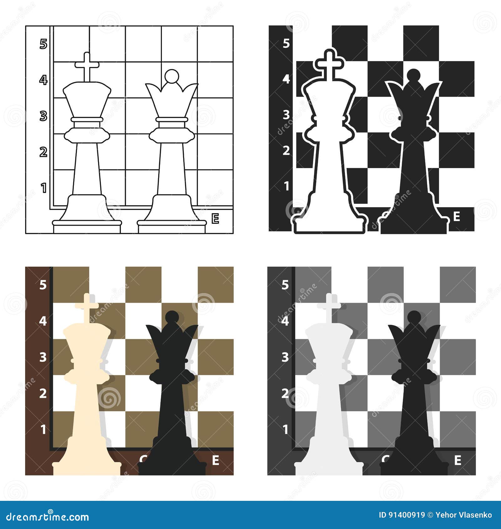 Ícone Branco De Peão De Xadrez, Estilo De Desenho Animado Ilustração do  Vetor - Ilustração de torre, isolado: 199165653