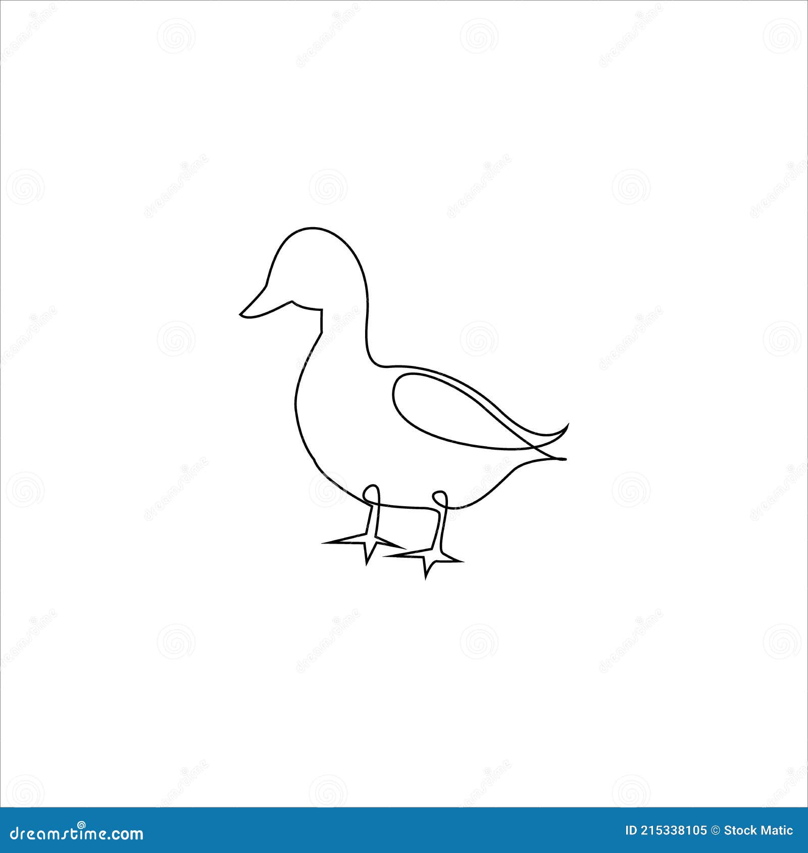 desenho vetorial simples desenhado à mão com contorno preto. aves