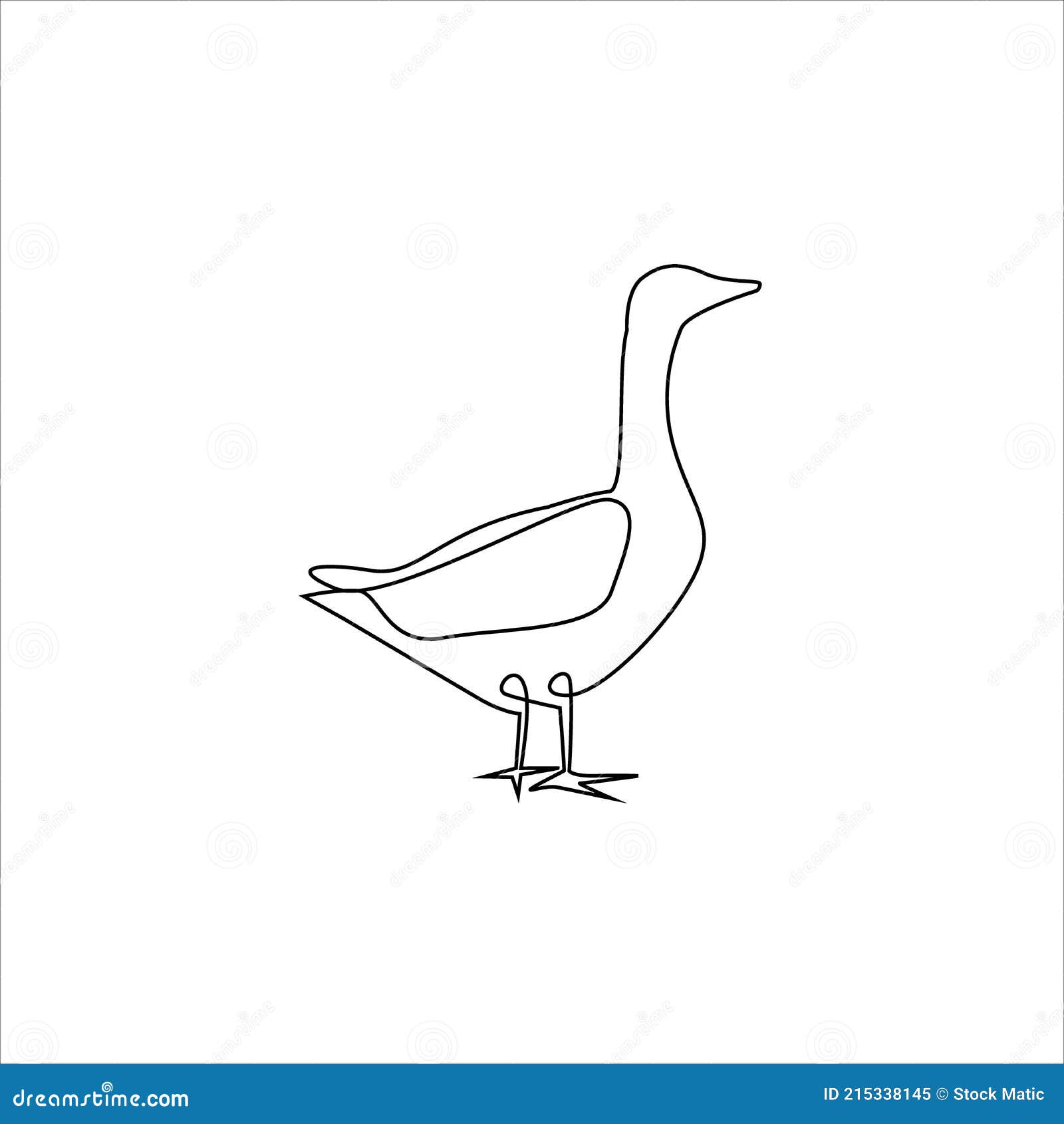 desenho vetorial simples desenhado à mão com contorno preto. aves