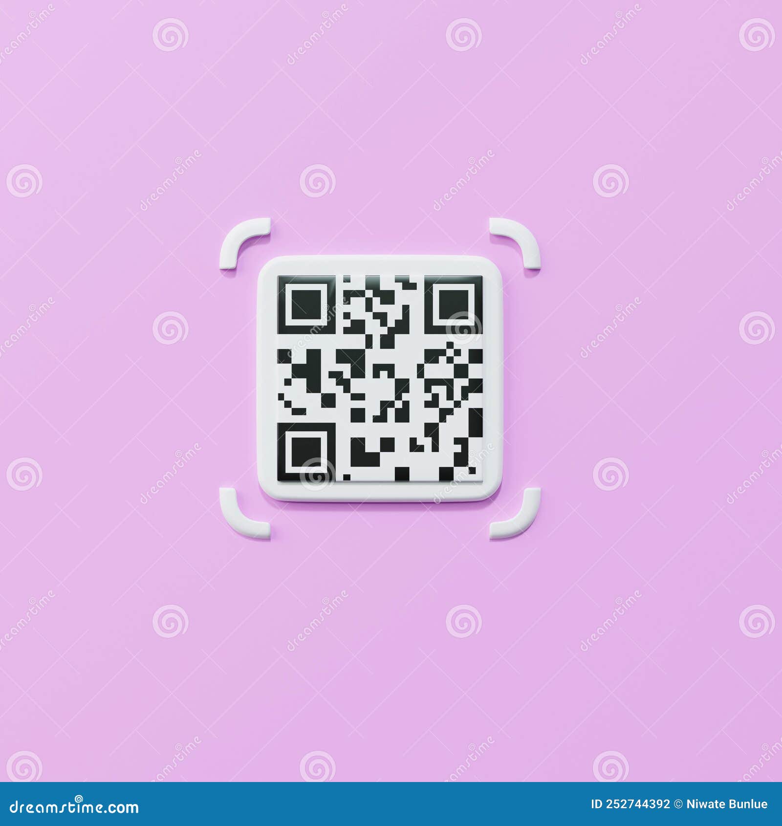 Qr Code Cartoon ícone Rosa PNG , Desenho Animado, Código Qr