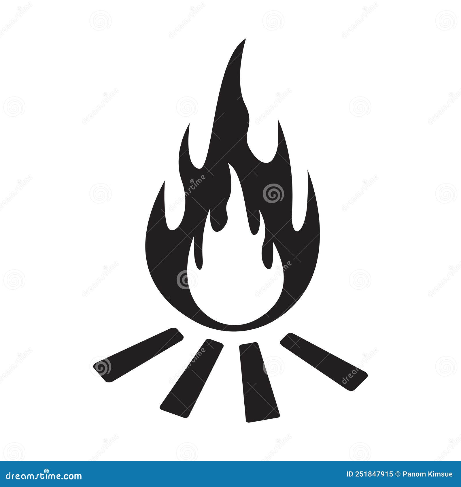 Logotipo Do Fogo E ícones App Do Molde Dos Símbolos Ilustração do