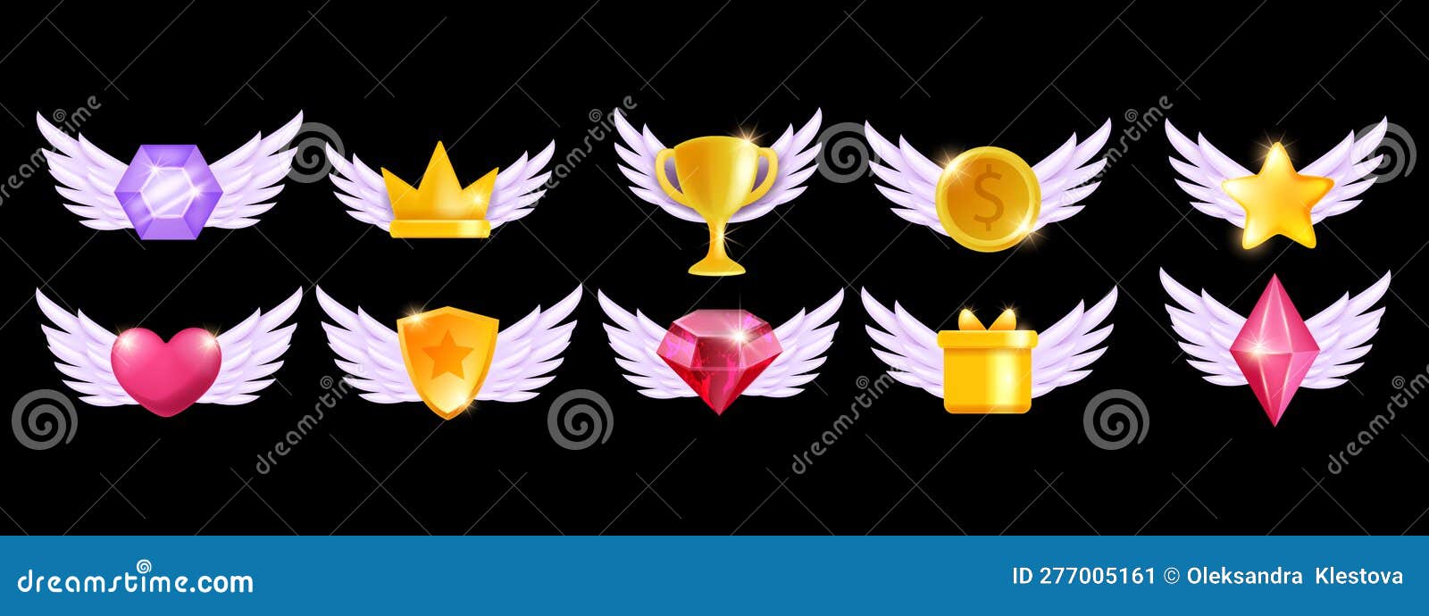 Moeda De Jogo a Ouro Com a Estrela. Elemento De Design De