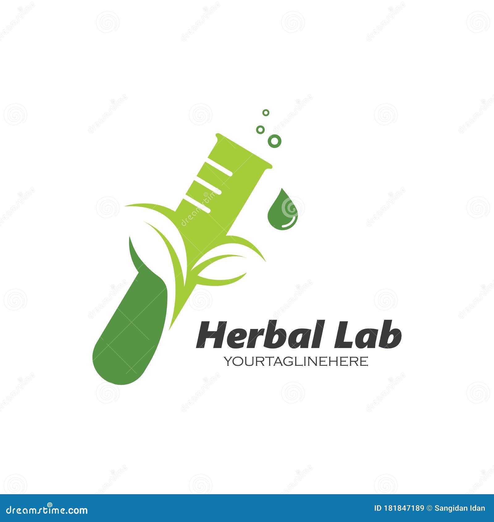 Aloe vera logotipo planta verde projeto de saúde ilustração vetorial  símbolo