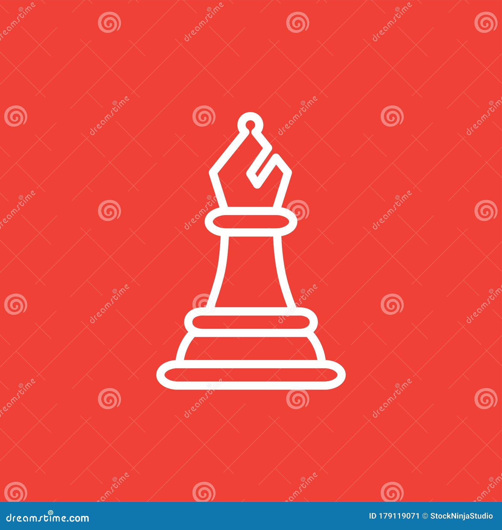Vetores de Ícone Do Bispo De Xadrez Em Fundo Vermelho Ilustração Do Vetor  Estilo Plano Vermelho e mais imagens de Bispo - Peça de xadrez - iStock