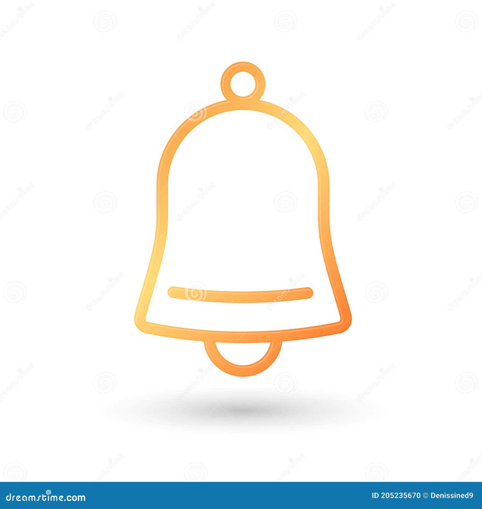 Design Jingle Bell Para Impressão Ilustração do Vetor - Ilustração