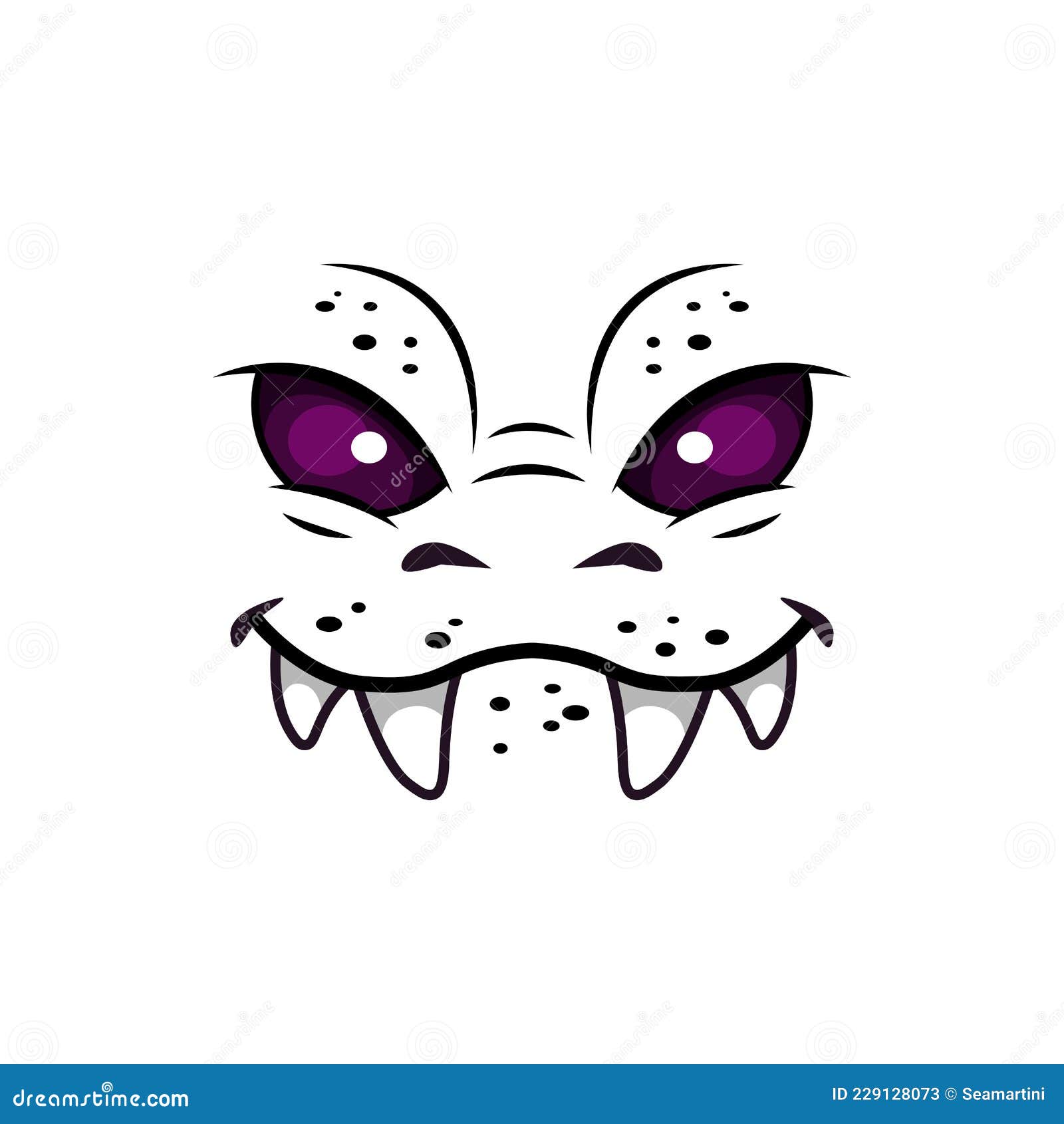 Cara Assustadora Vetor PNG , Adesivo Clipart Um Rosto Zangado De Um  Personagem De Desenho Animado Monstro, Adesivo, Clipart Imagem PNG e Vetor  Para Download Gratuito