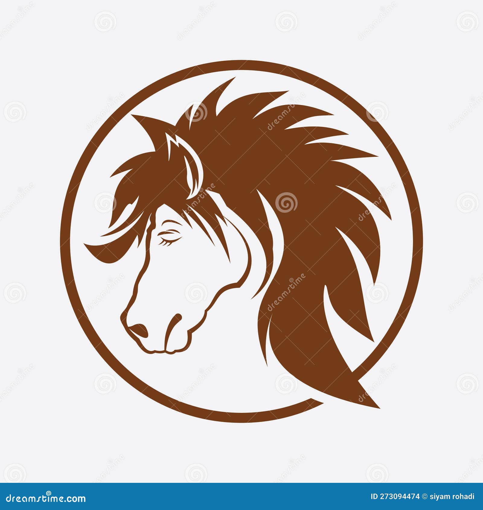 Inspiração de design de logotipo de silhueta de cavalo de xadrez preto