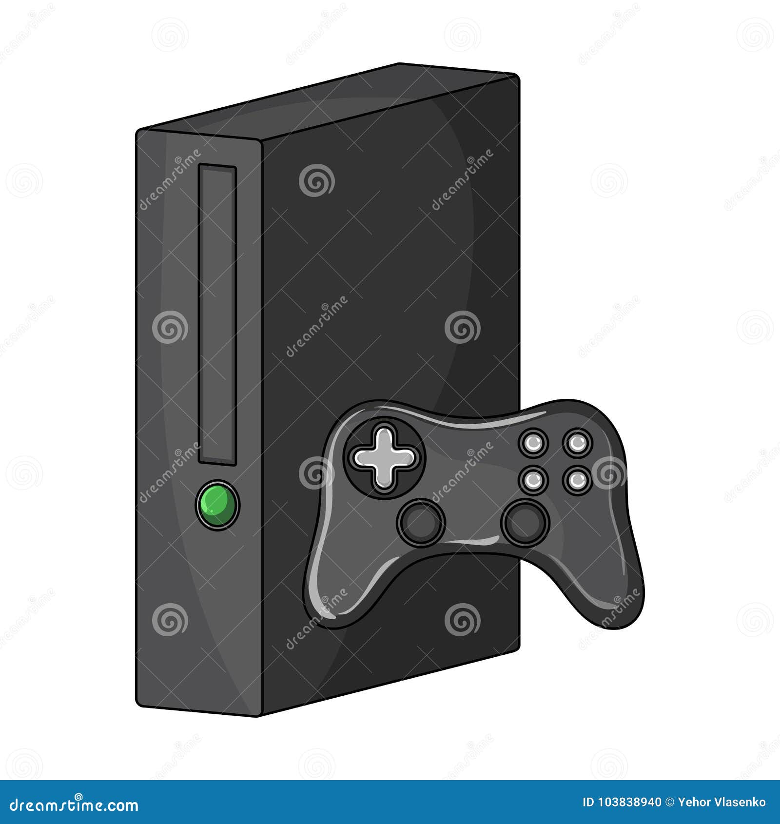 Console de jogos xbox 360 - ícones de entretenimento grátis