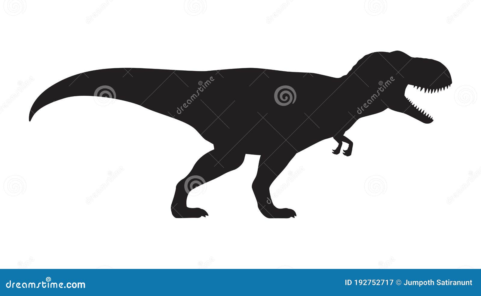 Dinossauro tiranossauro t rex ícone cor preta ilustração estilo