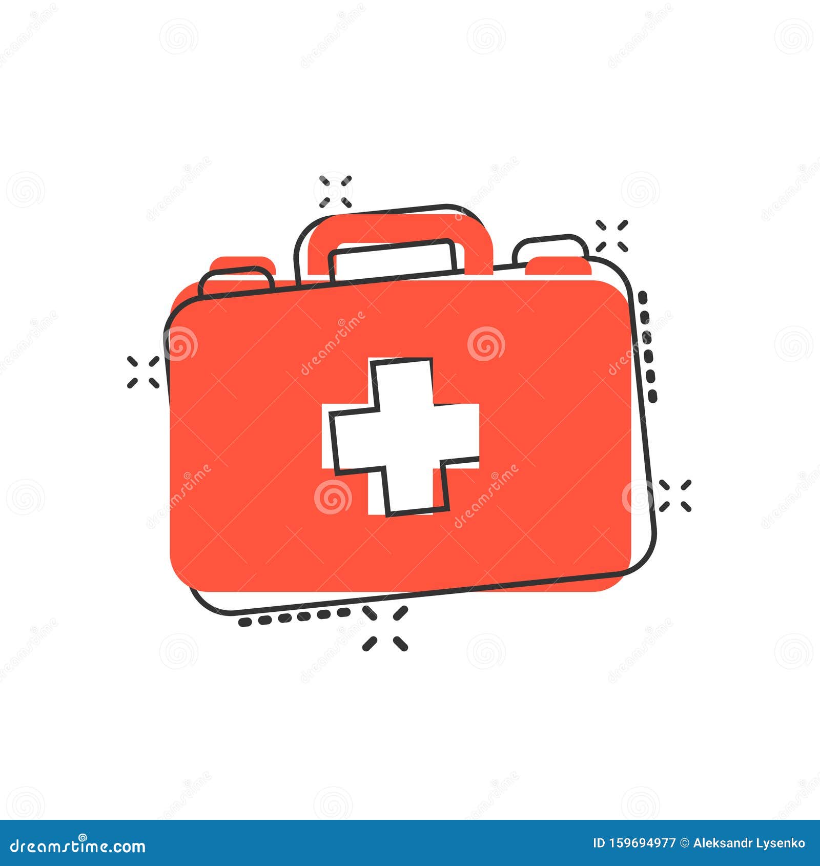 Desenhos Animados De Médico Com Kit De Primeiros Socorros. Carro De  Ambulância. Profissão. Medicina. Livro De Colorir Para Crianças Royalty  Free SVG, Cliparts, Vetores, e Ilustrações Stock. Image 67804650