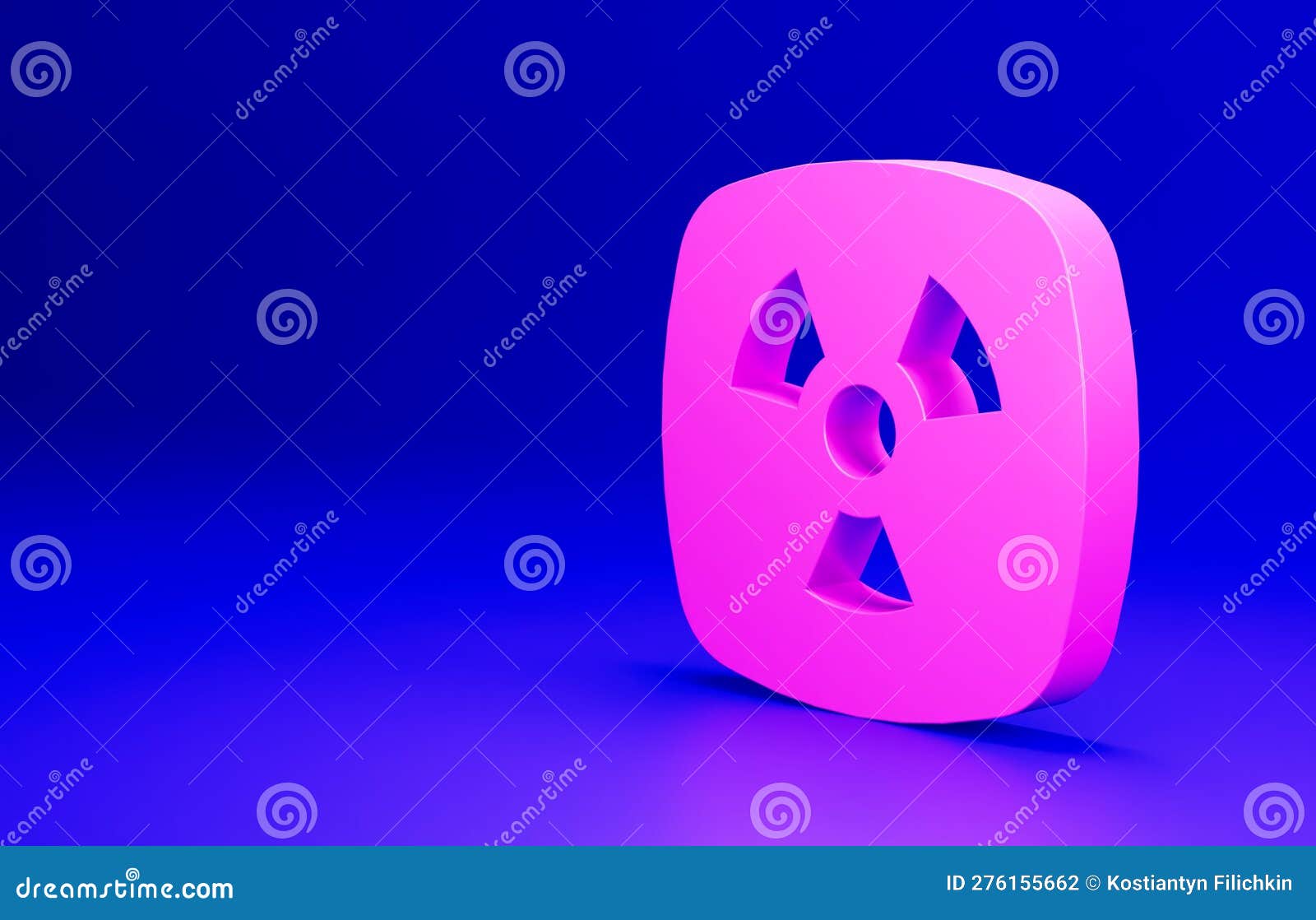 ícone tóxico. pictograma de radiação. símbolo de aviso de risco