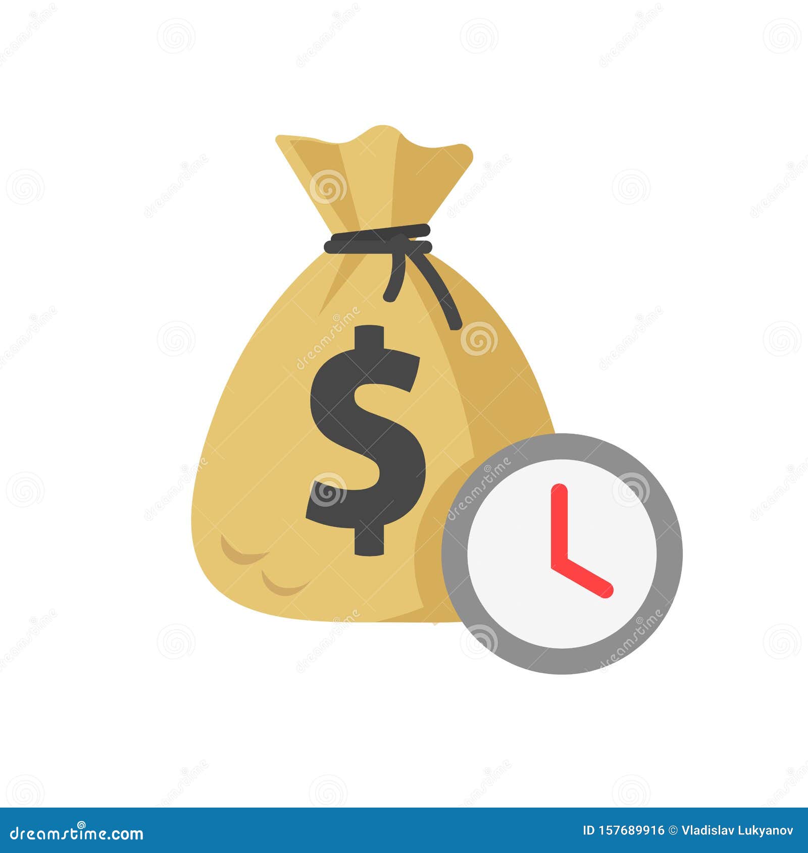 Ilustração Vetorial Dourado Economia Monetária Dólar E Relógio Jogo Tic Tac  Toe Design Desenho Plano Estilo Desenho Animado Ilustração do Vetor -  Ilustração de pensar, comercial: 192474620