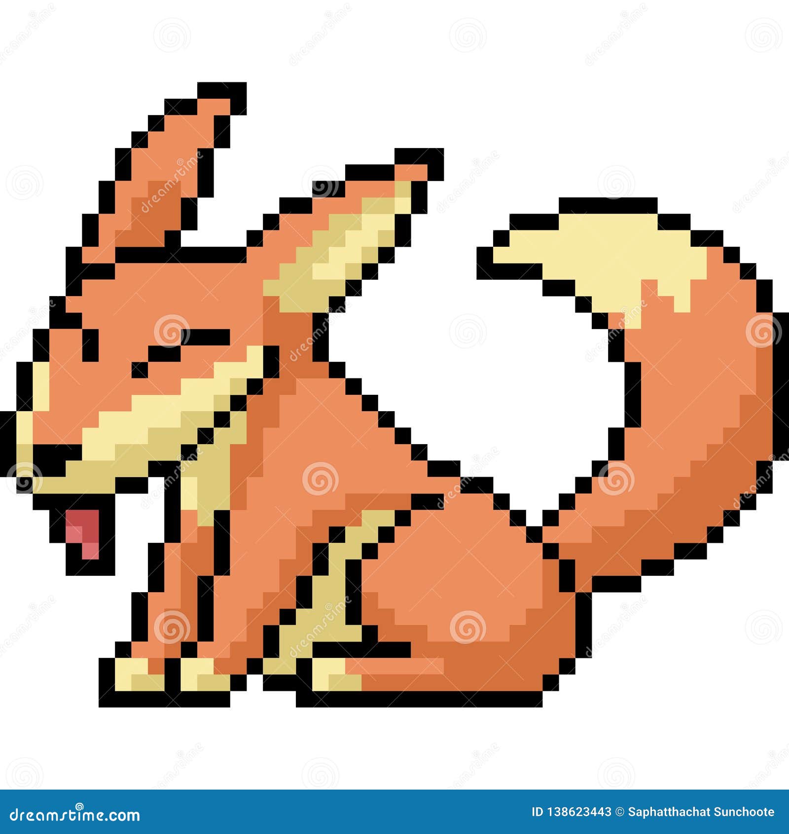 Pixel fox