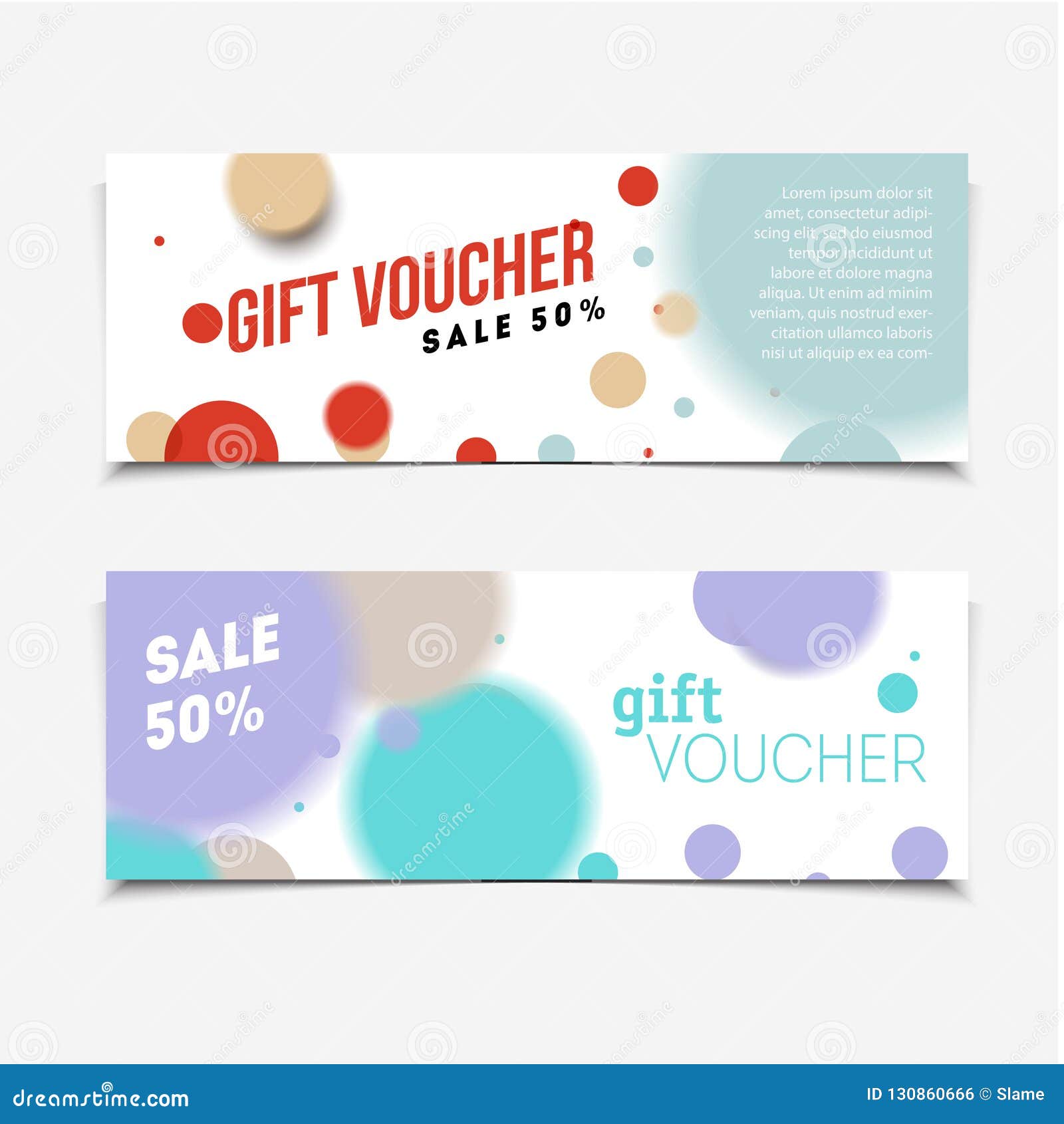 Certificate Coupon For Shop With Offer Stock Vector Illustration