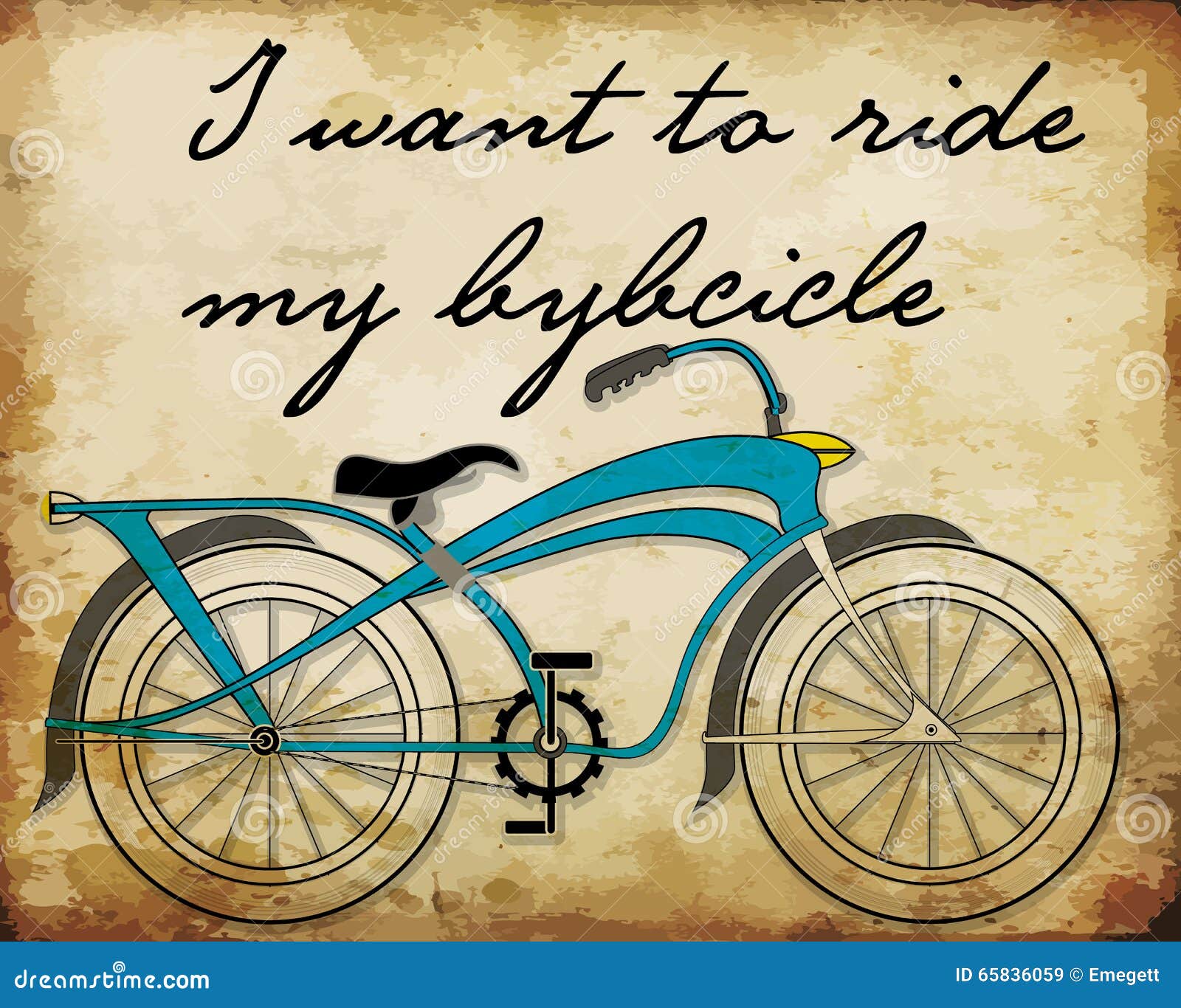 Αναδρομικές αφίσες ποδηλάτων απεικόνισης διανυσματική εκτύπωση ποδηλάτων  Διανυσματική απεικόνιση - εικονογραφία από lifestyle, bicuspids: 65836059