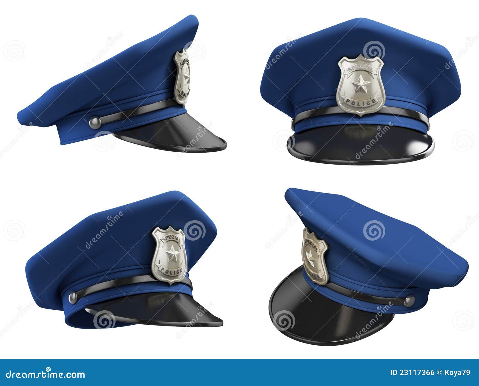 Καπέλο αστυνομικών απεικόνιση αποθεμάτων. εικονογραφία από arroyos -  23117366