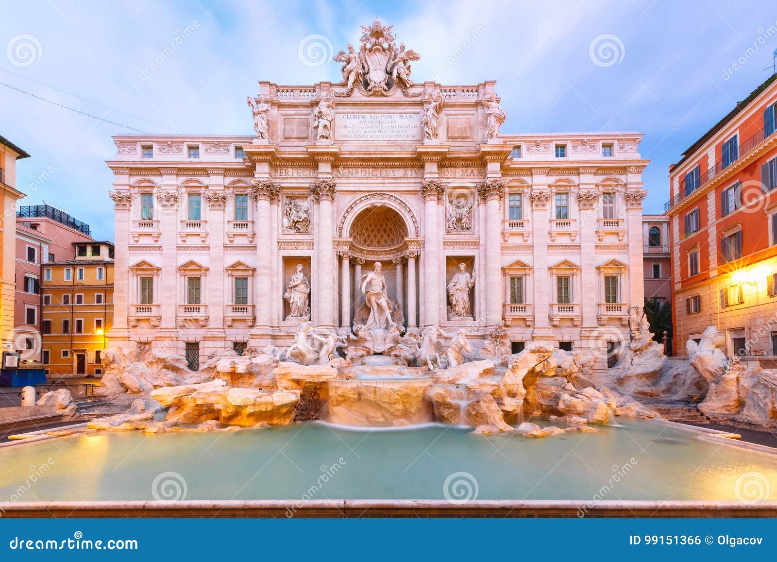 Phgh H Fontana Di Trevi Trevi Sth Rwmh Italia Stok Eikones Eikona Apo Ancientness Cityscape 99151366