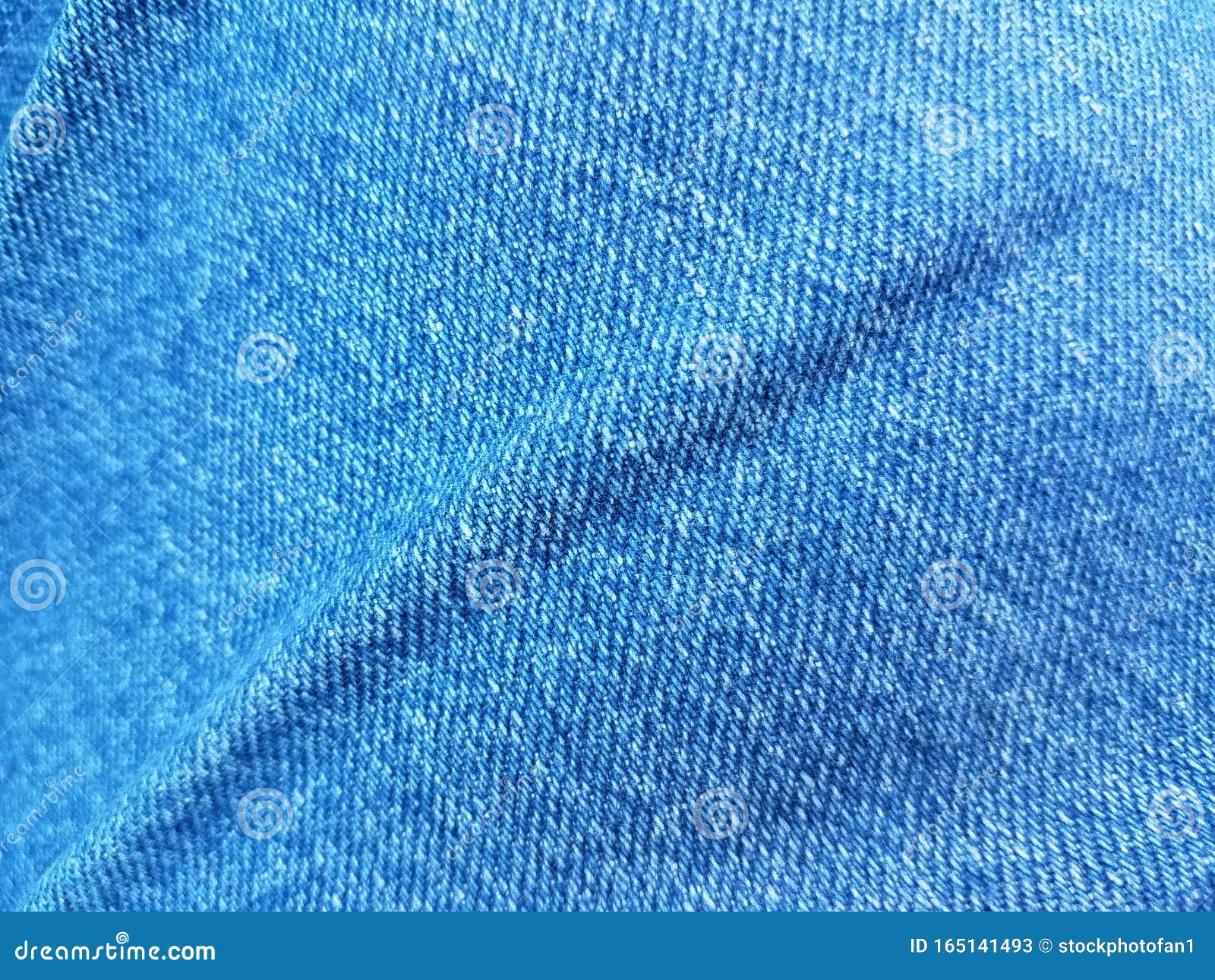 Υφάσματα από ύφασμα τζιν με μπλε τζιν ή από ύφασμα με σβέσα Στοκ Εικόνα -  εικόνα από : 165141493