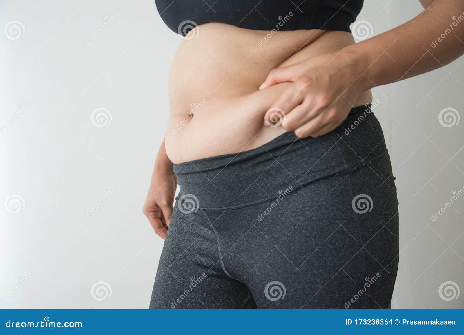 γυναίκες με λίπος στην κοιλιά