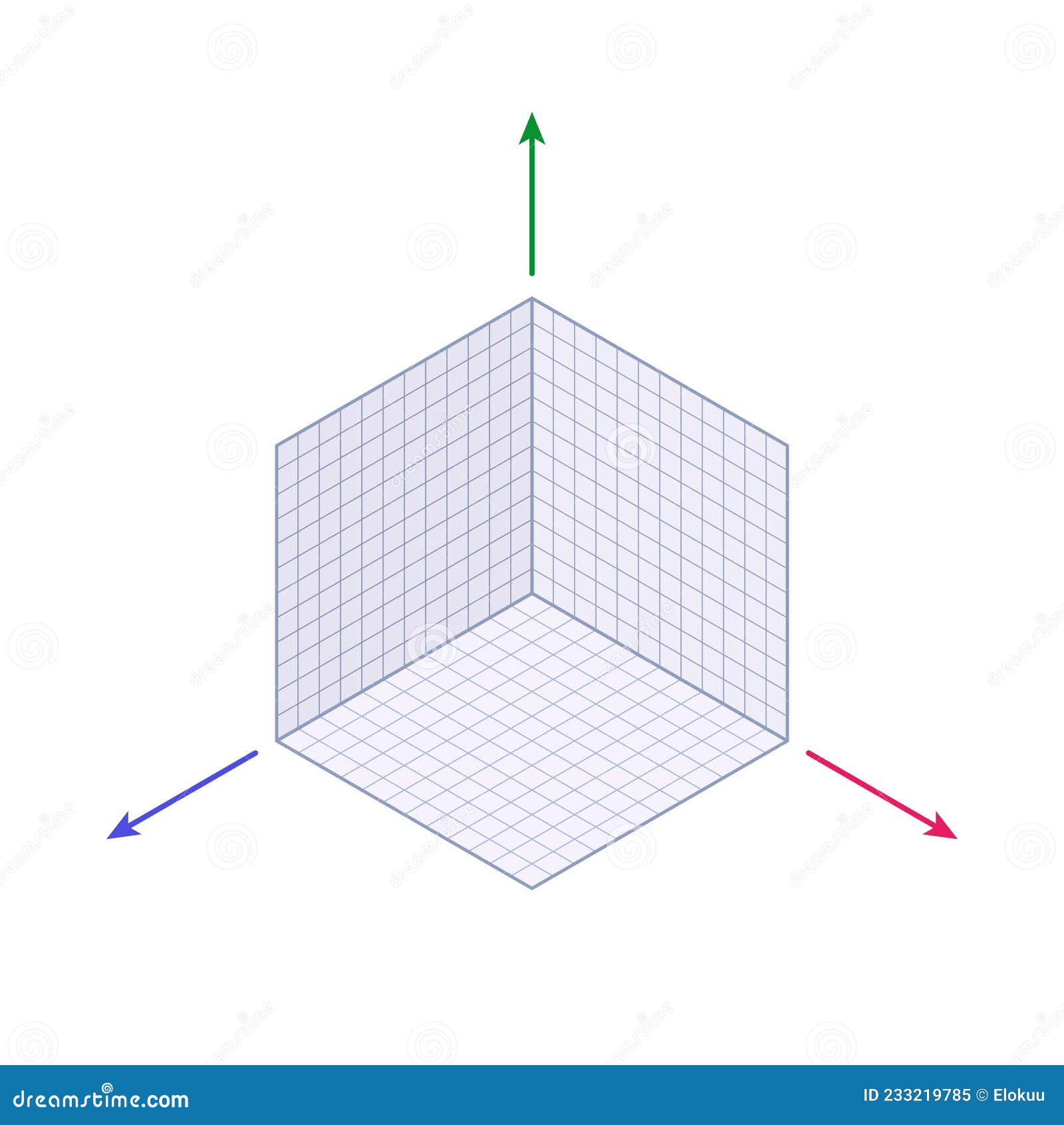 абстрактная шестиугольная изометрическая сетка с тремя осями координат. иллюстрация вектора Иллюстрация вектора - иллюстрации насчитывающей линия, координата: 233219785