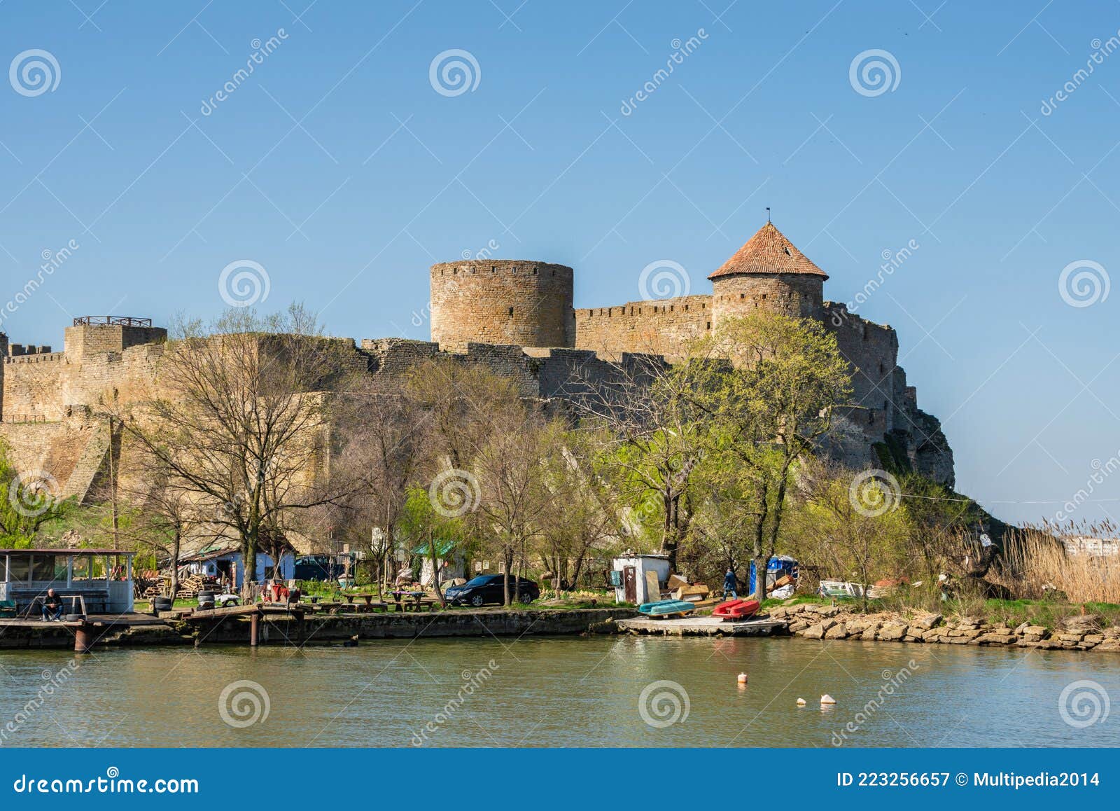 аккерманская крепость в одесской области украина Редакционное Фотография - изображение насчитывающей утро, черный: 223256657
