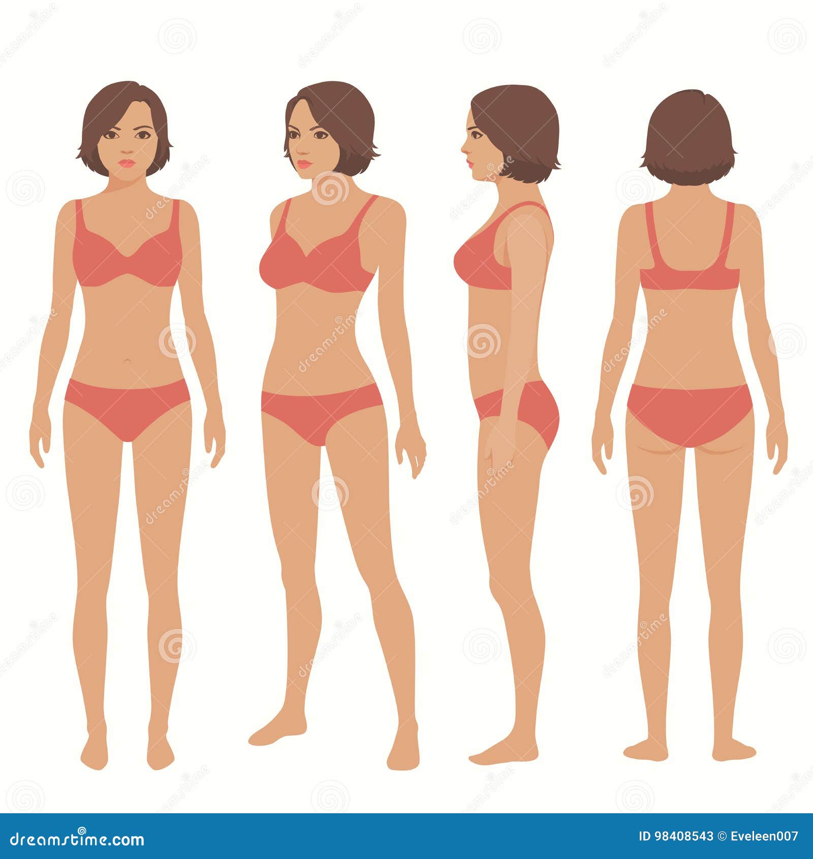 спереди назад