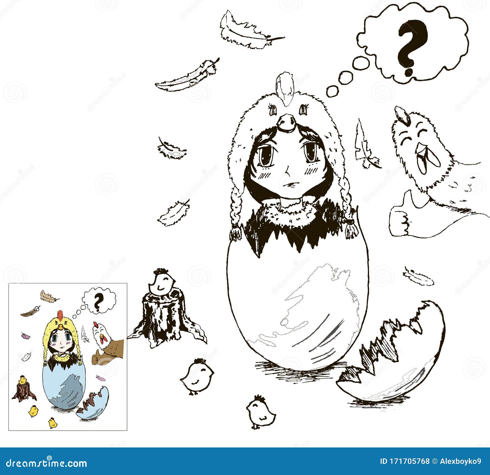 Vector Illustration Cartoon Egg Character Pop Stock Vector (Royalty Free)  307472909 | Shutterstock