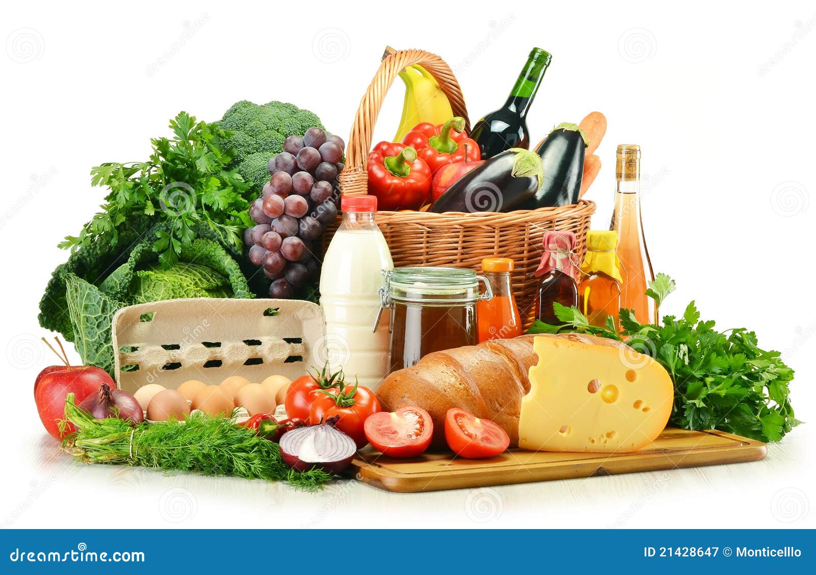 Фон продукты питания