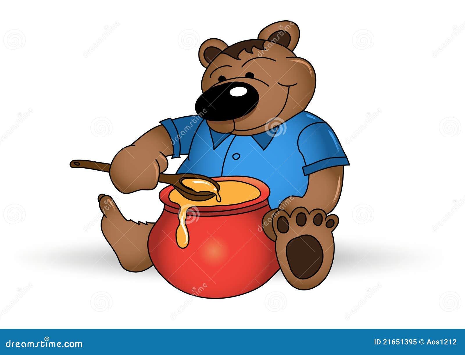 Мишка с медом картинки