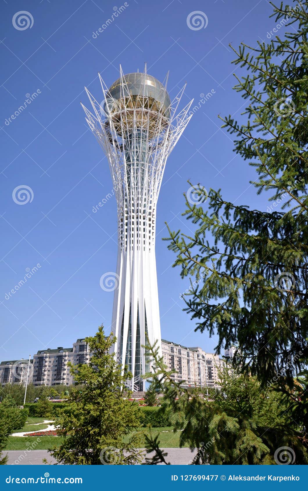 Байтерек рисунок