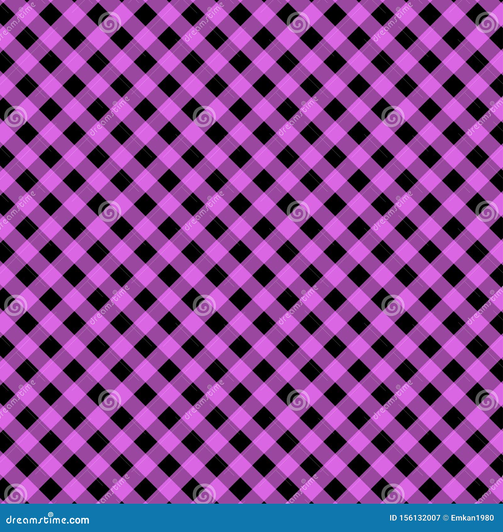 Бесшовная фиолетовая и черная модель Gingham Текстура с площадей для  платья, скатерти, одежда, рубашки, платья, бумага, постельно Иллюстрация  штока - иллюстрации насчитывающей элегантность, ткань: 156132007