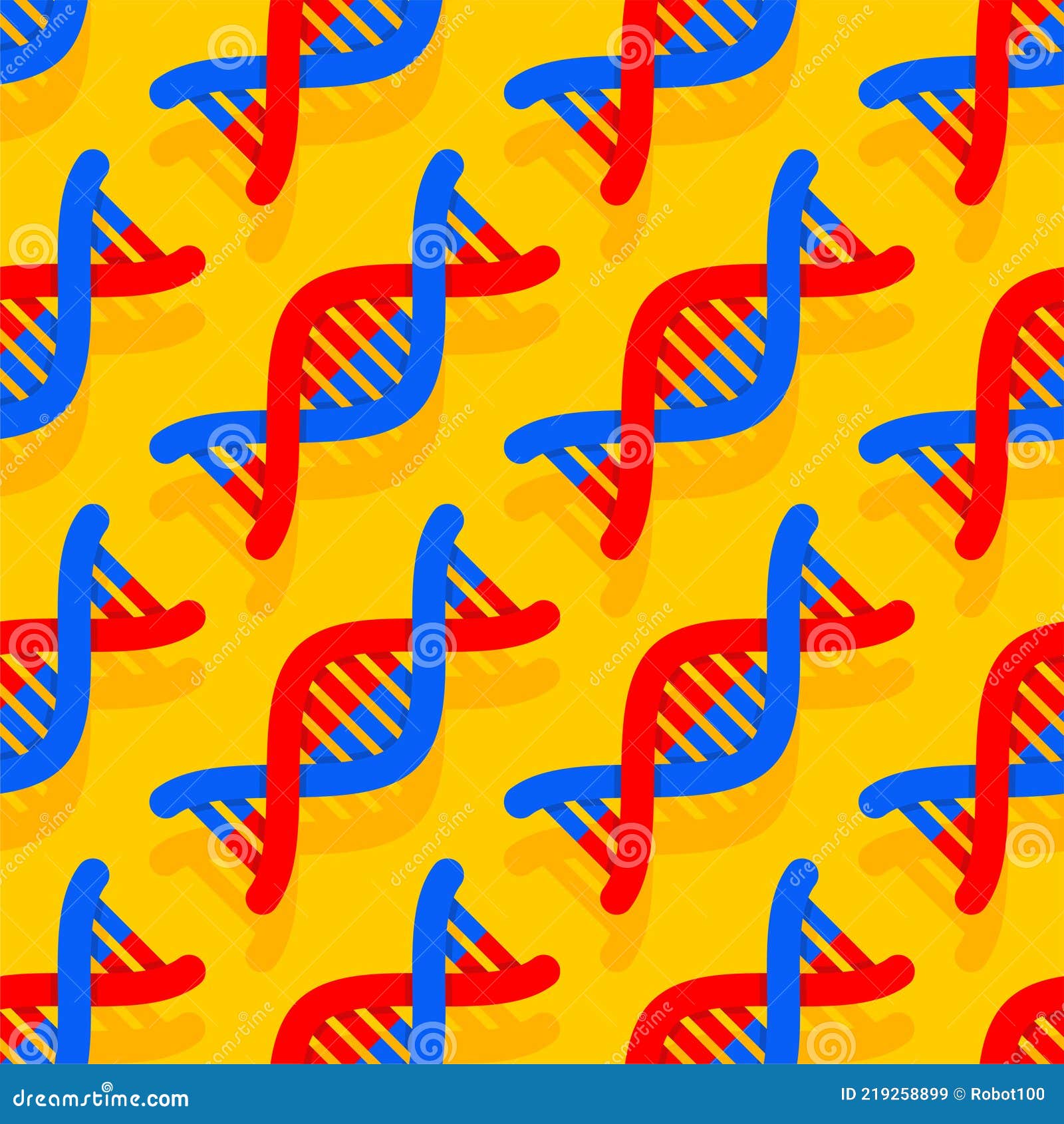 бесшовный узор. фон молекулы дезоксирибонуклеиновой кислоты. текстура спирали генной хромосомы Иллюстрация вектора - иллюстрации насчитывающей развитие, конструкция: 219258899