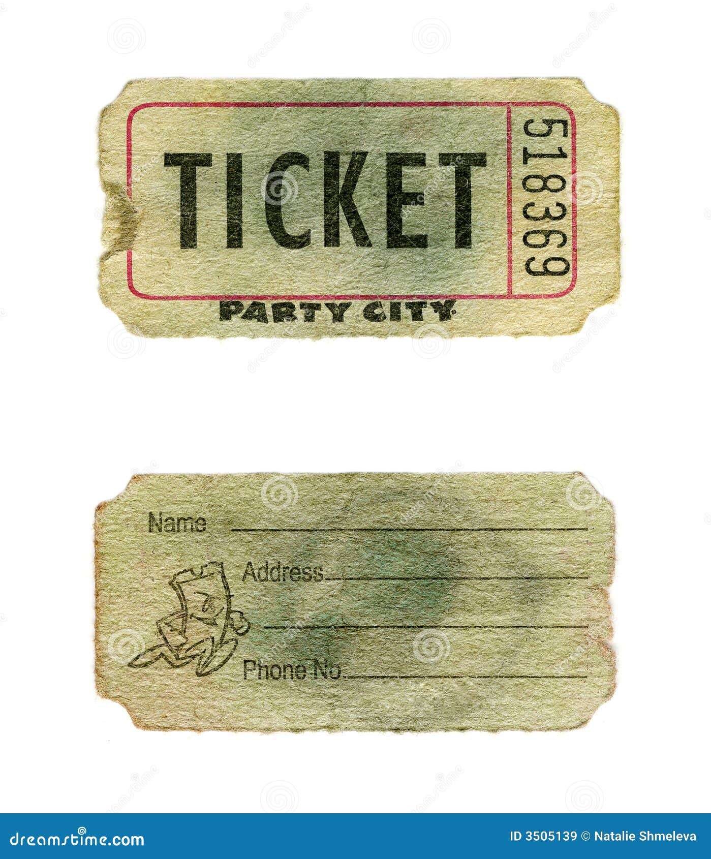 Билетик слово. Старые бумаги для партийный билет. Old ticket.