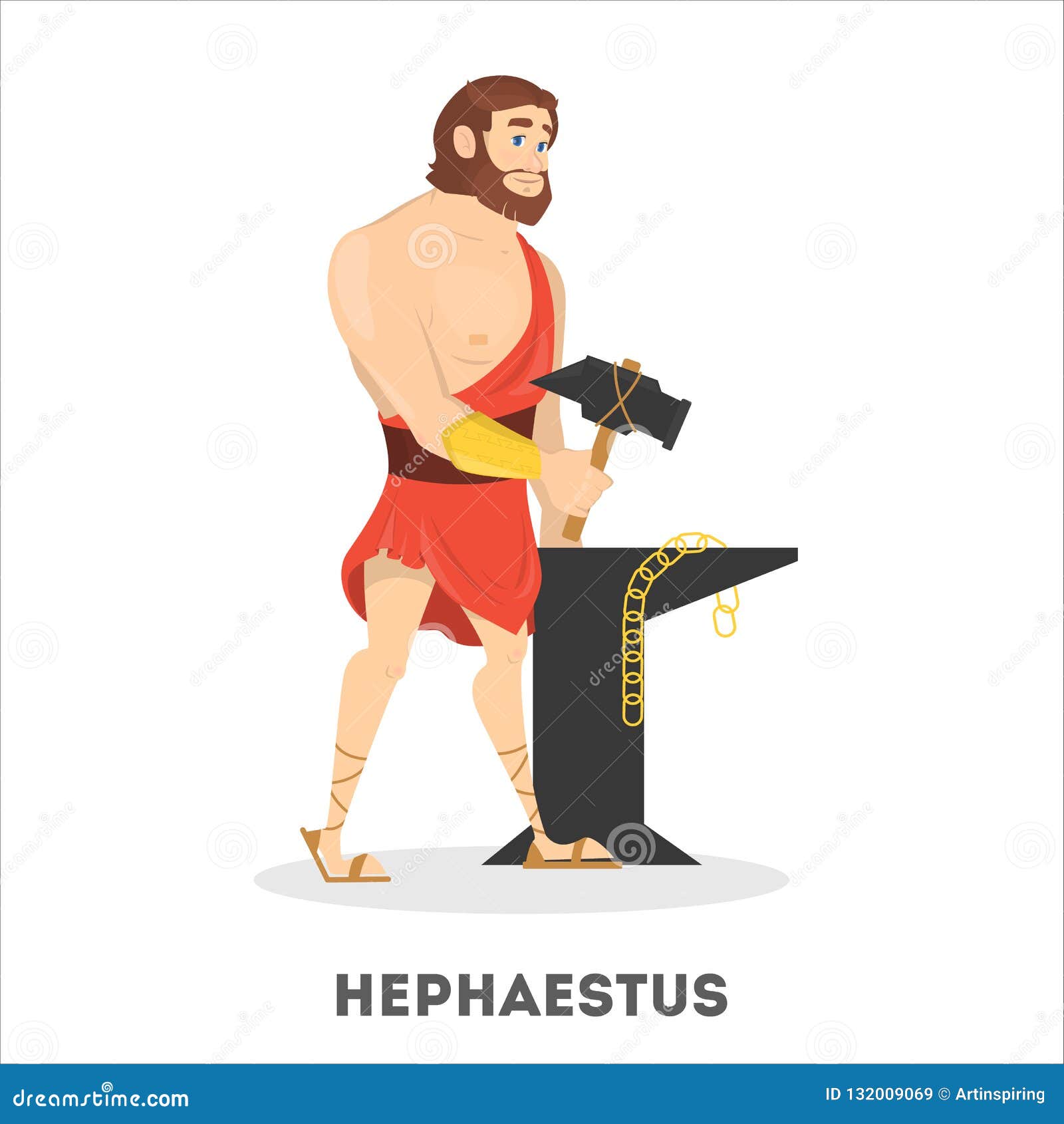 Гефест древнегреческий бог