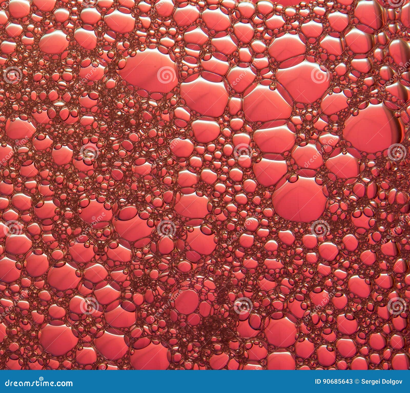 Большие красные пузыри как предпосылка или текстура Стоковое Изображение -  изображение насчитывающей выплеск, чисто: 90685643