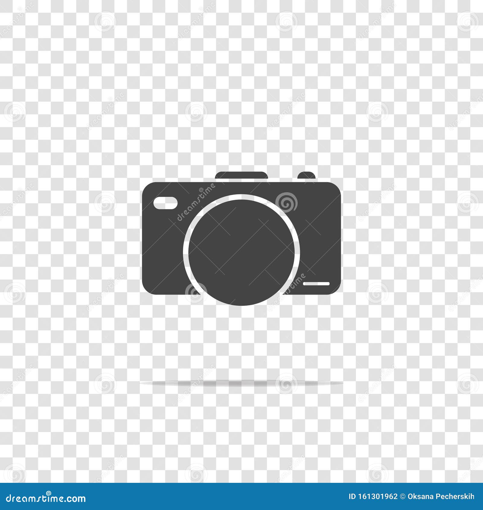 Векторная иллюстрация цифровой камеры Значок камеры ретро на прозрачном фоне  Иллюстрация вектора - иллюстрации насчитывающей изображение,  фотографировать: 161301962