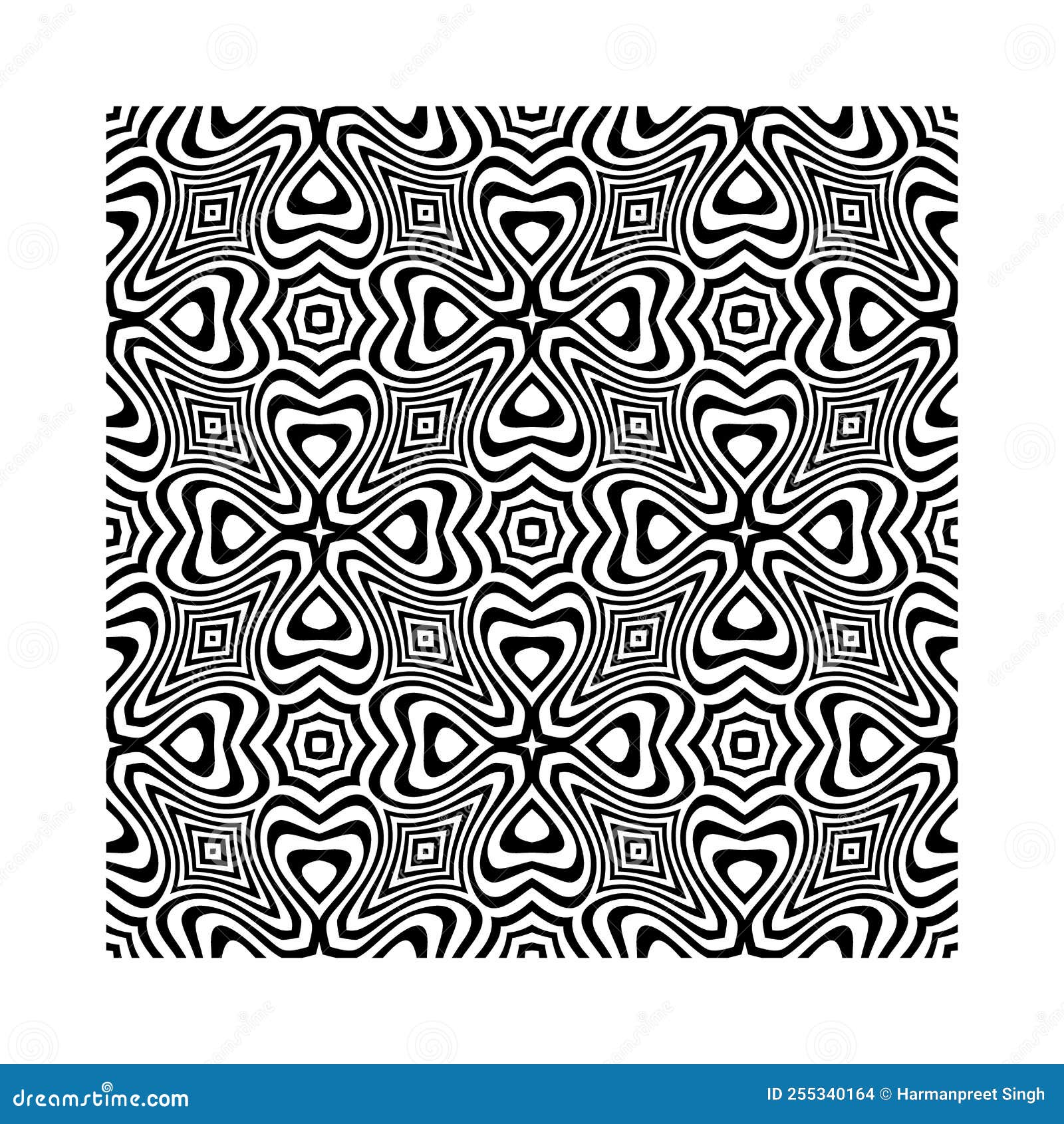 векторный черный и белый волнистый фон. стильная текстура с волнистыми  полосками. геометрическая абстрактная стена. Иллюстрация штока -  иллюстрации насчитывающей шарж, разветвляя: 255340164
