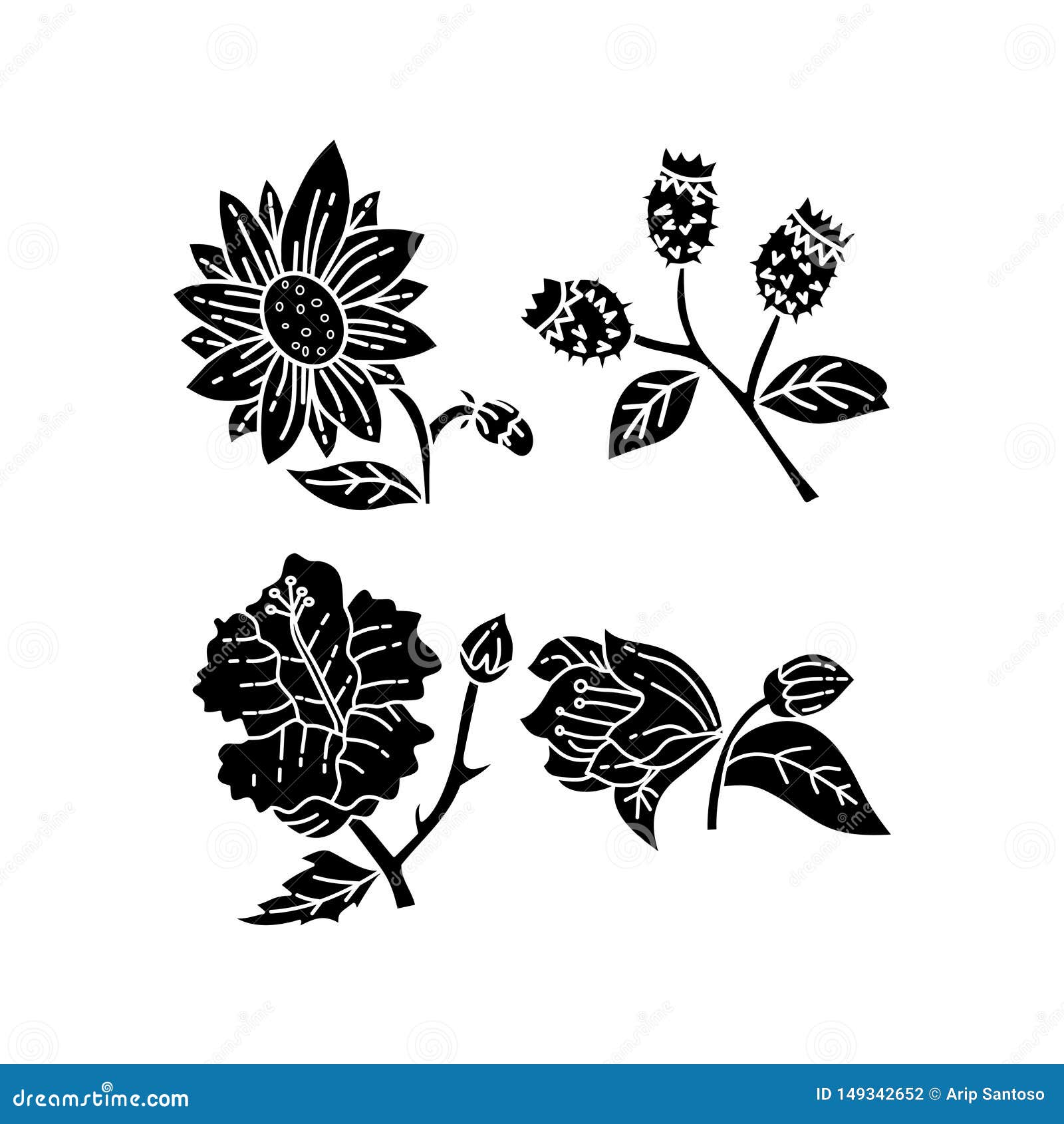 Вектор шаблона дизайна иллюстрации лист цветка Иллюстрация вектора -иллюстрации насчитывающей праздник, листья: 149342652