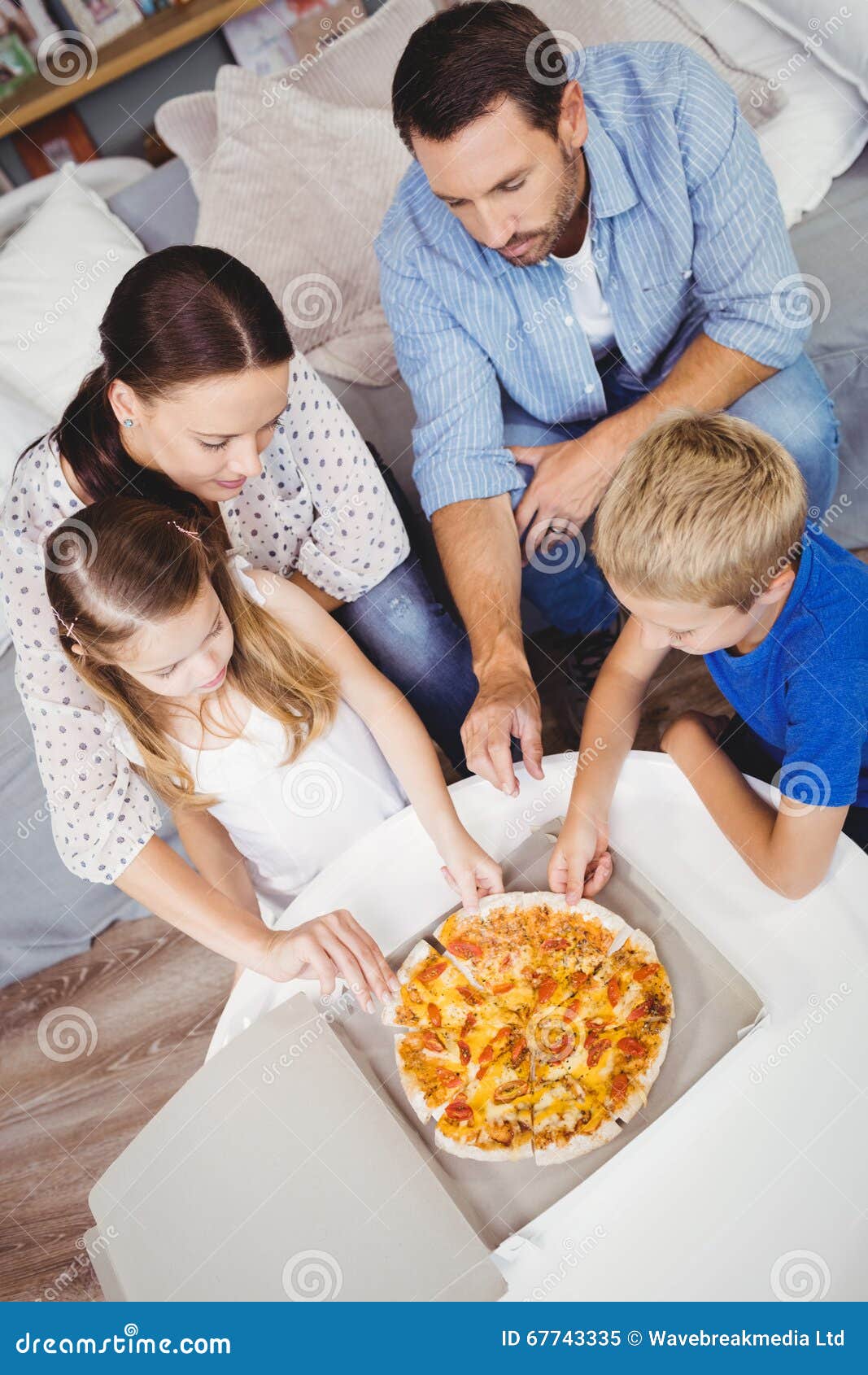 фотосессия семья пицца фото 3