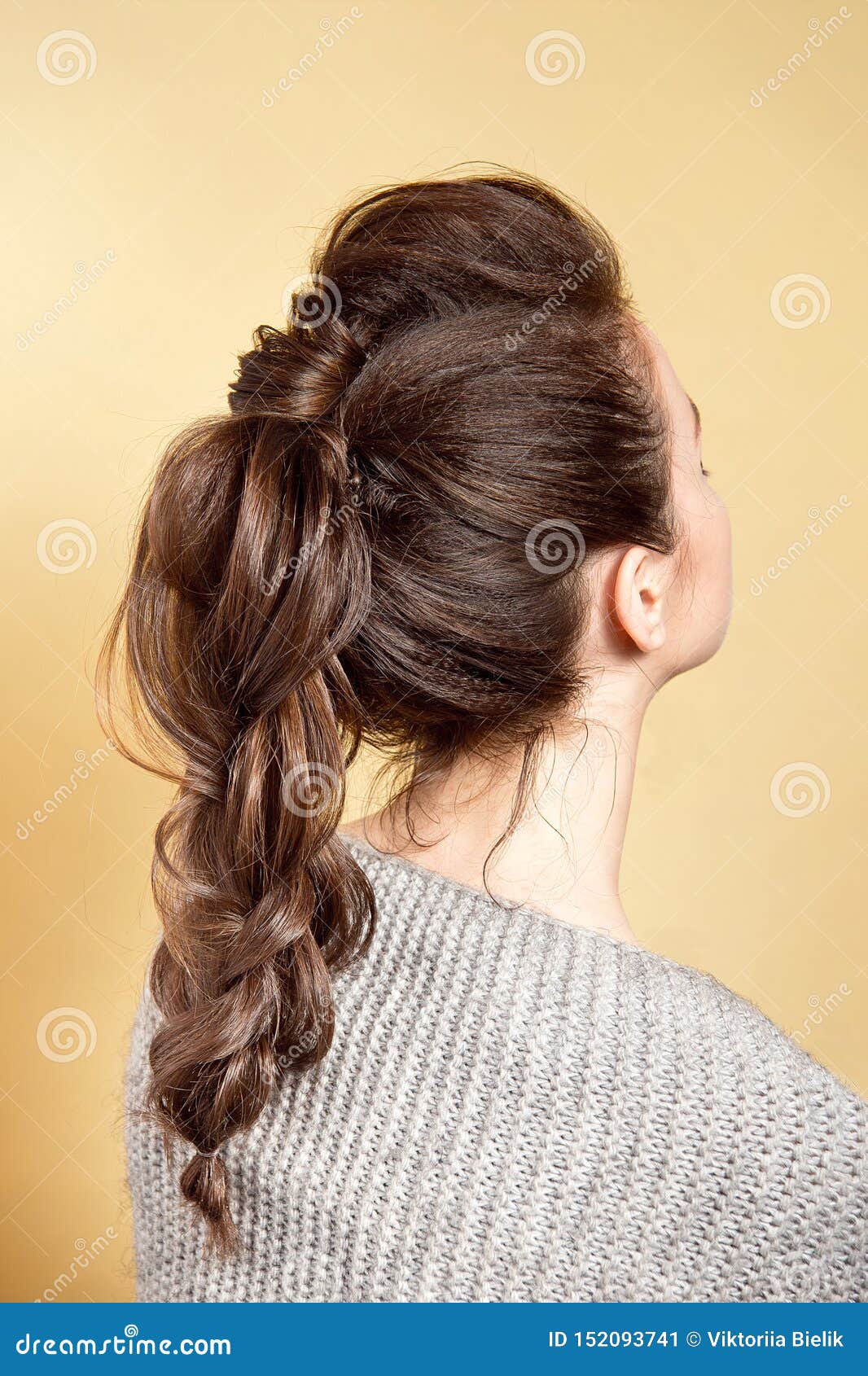 Каштановые Волосы У Девушек Фото Сзади